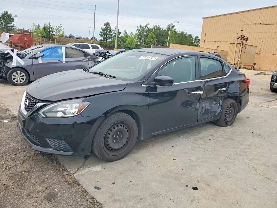 51853146 :رقم المزاد ، 3N1AB7APXHL684544 vin ، 2017 Nissan Sentra مزاد بيع