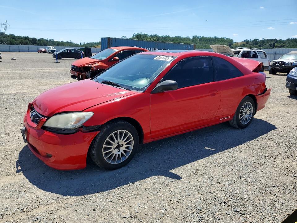 52936886 :رقم المزاد ، 1HGEM229X5L042863 vin ، 2005 Honda Civic مزاد بيع
