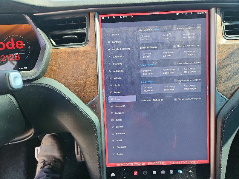 Aukcja sprzedaży 2020 Tesla Model X, vin: 5YJXCDE21LF282128, numer aukcji: 53034746