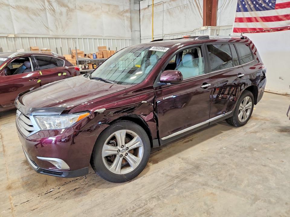53905996 :رقم المزاد ، 5TDDK3EH4DS252154 vin ، 2013 Toyota Highlander مزاد بيع