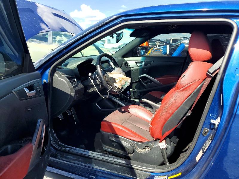 54185636 :رقم المزاد ، KMHTC6AE1HU316900 vin ، 2017 Hyundai Veloster مزاد بيع