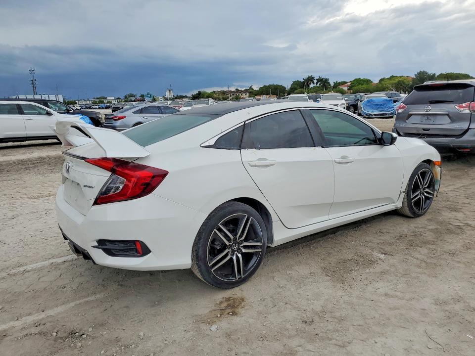 2020 Honda Civic მანქანა იყიდება აუქციონზე, vin: 2HGFC2F88LH581095, აუქციონის ნომერი: 53546186