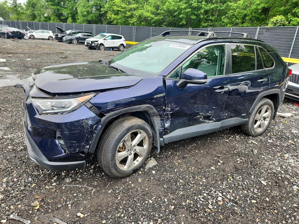 52726096 :رقم المزاد ، 2T3DWRFV2KW014911 vin ، 2019 Toyota Rav4 مزاد بيع