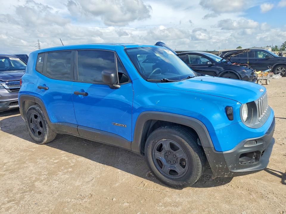 2015 Jeep Renegade მანქანა იყიდება აუქციონზე, vin: ZACCJAAT1FPC05595, აუქციონის ნომერი: 54467506