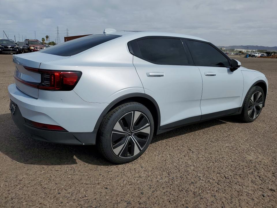 2023 Polestar 2 მანქანა იყიდება აუქციონზე, vin: YSMED3KA8PL126962, აუქციონის ნომერი: 51038446