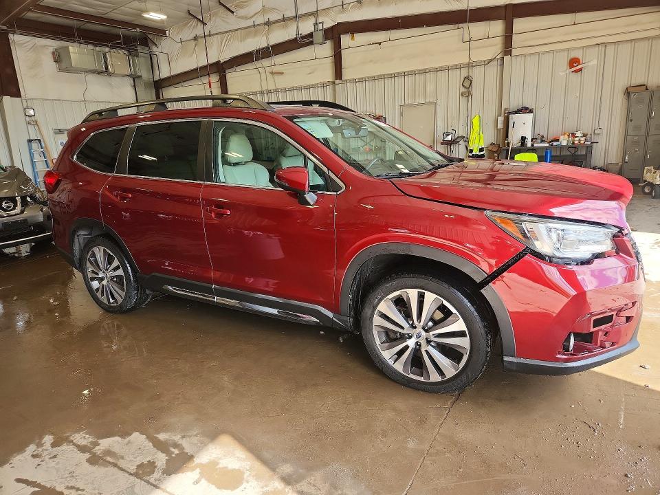 53113936 :رقم المزاد ، 4S4WMALD4K3412292 vin ، 2019 Subaru Ascent مزاد بيع