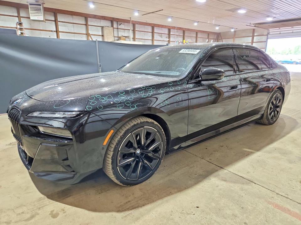 2024 Bmw I7 მანქანა იყიდება აუქციონზე, vin: WBY53EJ00RCS24534, აუქციონის ნომერი: 53296956