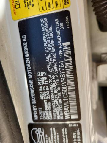 2013 Bmw X1 მანქანა იყიდება აუქციონზე, vin: WBAVL1C50DVR87764, აუქციონის ნომერი: 54058686