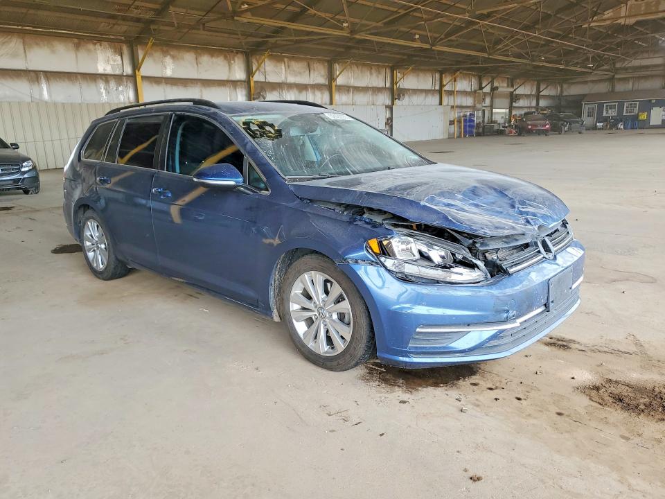 2019 Volkswagen Golf Sportwagen მანქანა იყიდება აუქციონზე, vin: 3VW117AU6KM510006, აუქციონის ნომერი: 52422066