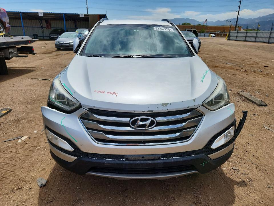 2013 Hyundai Santa Fe Sport მანქანა იყიდება აუქციონზე, vin: 5XYZUDLB5DG015450, აუქციონის ნომერი: 53302266