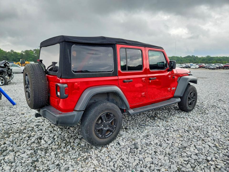 Продажа на аукционе авто 2018 Jeep Wrangler Unlimited, vin: 1C4HJXDG8JW109479, номер лота: 54754066