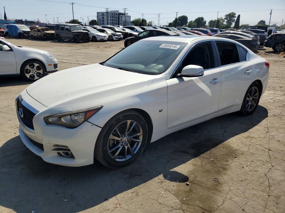 Auction sale of the 2014 Infiniti Q50, vin: JN1BV7AP6EM691164, lot number: 53655516