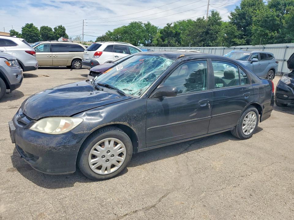 55094226 :رقم المزاد ، 1HGES16565L012380 vin ، 2005 Honda Civic مزاد بيع
