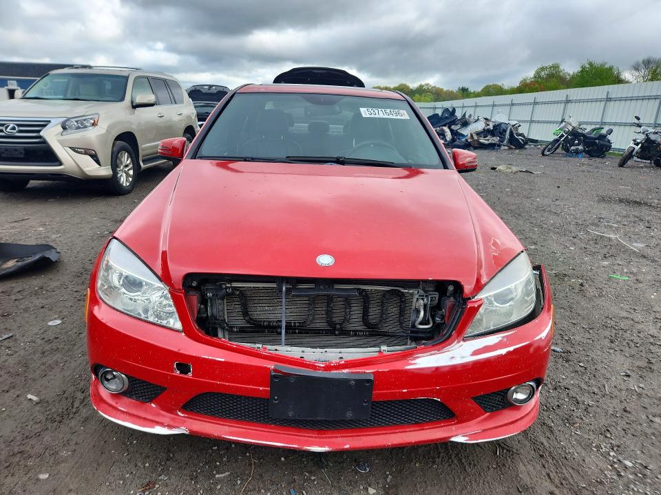 Aukcja sprzedaży 2010 Mercedes-benz C, vin: WDDGF8BB1AR124193, numer aukcji: 53716496