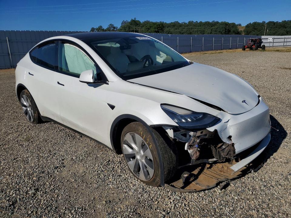 2022 Tesla Model Y მანქანა იყიდება აუქციონზე, vin: 7SAYGDEEXNF403103, აუქციონის ნომერი: 54025756