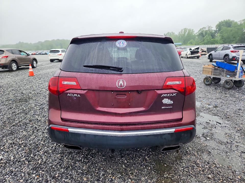 54439046 :رقم المزاد ، 2HNYD2H39CH536702 vin ، 2012 Acura Mdx مزاد بيع