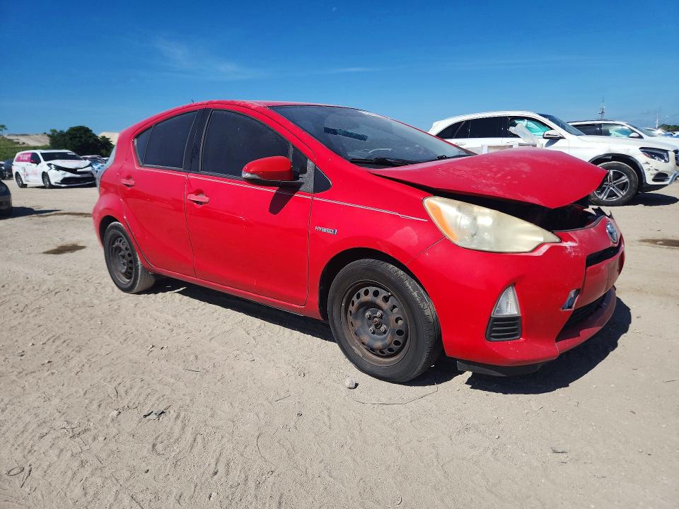 Продаж на аукціоні авто 2012 Toyota Prius C, vin: JTDKDTB33C1025849, номер лоту: 52466716