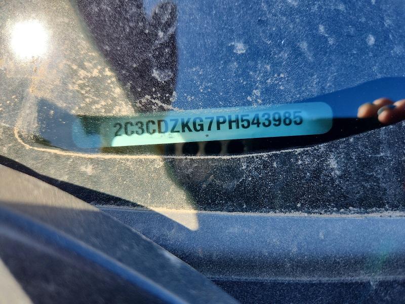 Продажа на аукционе авто 2023 Dodge Challenger, vin: 2C3CDZKG7PH543985, номер лота: 53965456