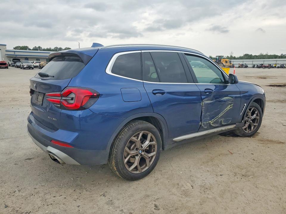 2022 Bmw X3 მანქანა იყიდება აუქციონზე, vin: 5UX53DP08N9K66815, აუქციონის ნომერი: 51661516