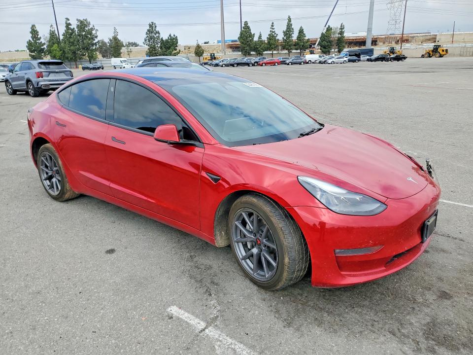 2022 Tesla Model 3 მანქანა იყიდება აუქციონზე, vin: 5YJ3E1EB6NF212490, აუქციონის ნომერი: 53467086