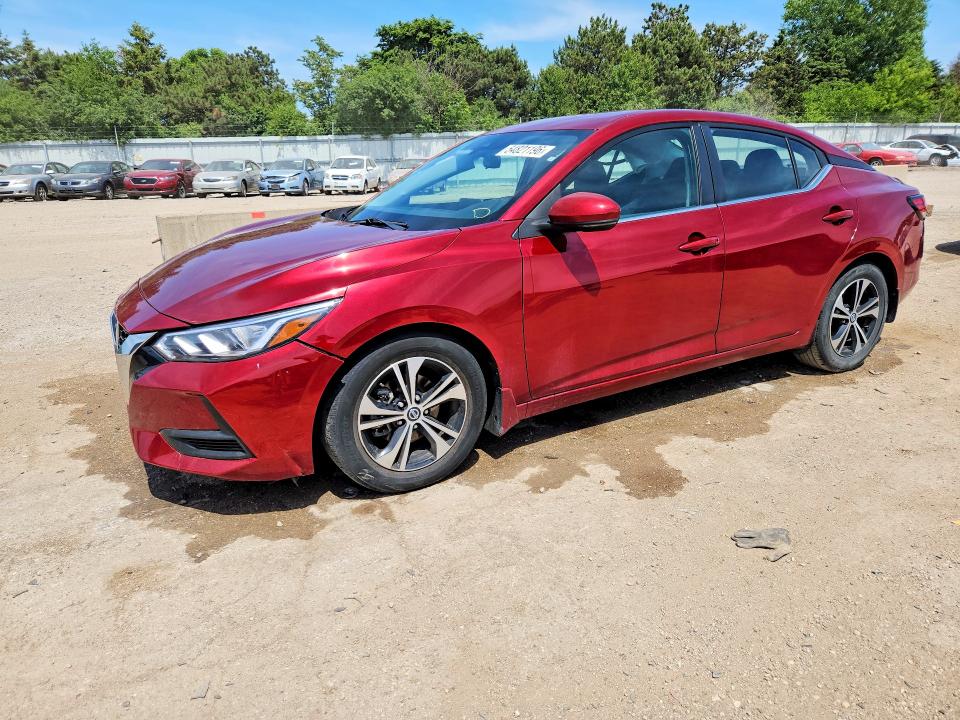 2020 Nissan Sentra მანქანა იყიდება აუქციონზე, vin: 3N1AB8CV8LY267873, აუქციონის ნომერი: 54821196