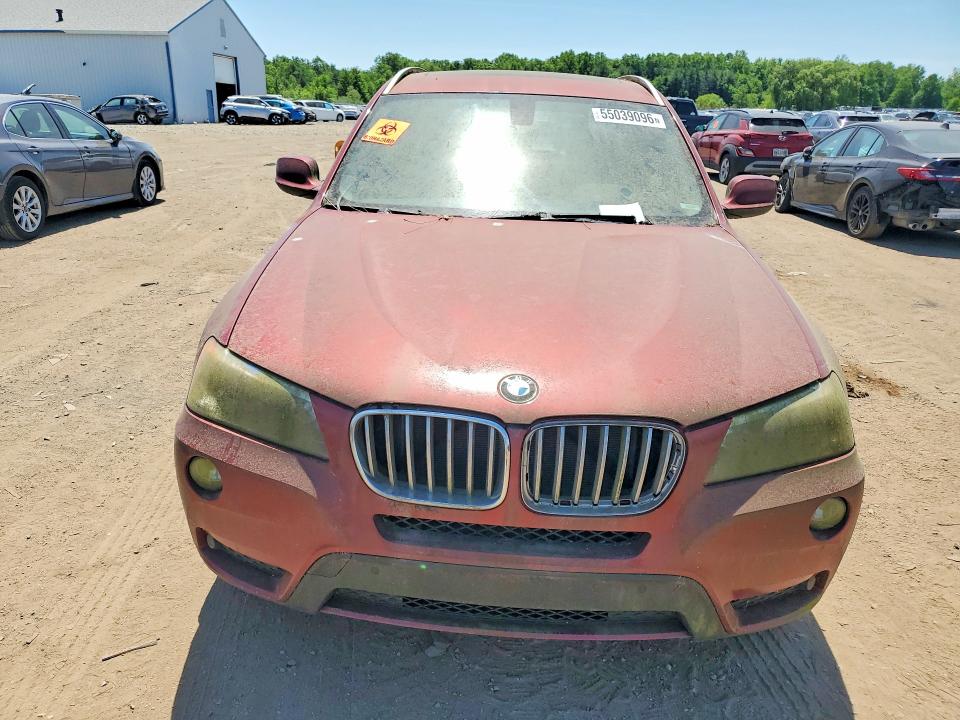 2013 Bmw X3 მანქანა იყიდება აუქციონზე, vin: 5UXWX9C58D0D01415, აუქციონის ნომერი: 55039096