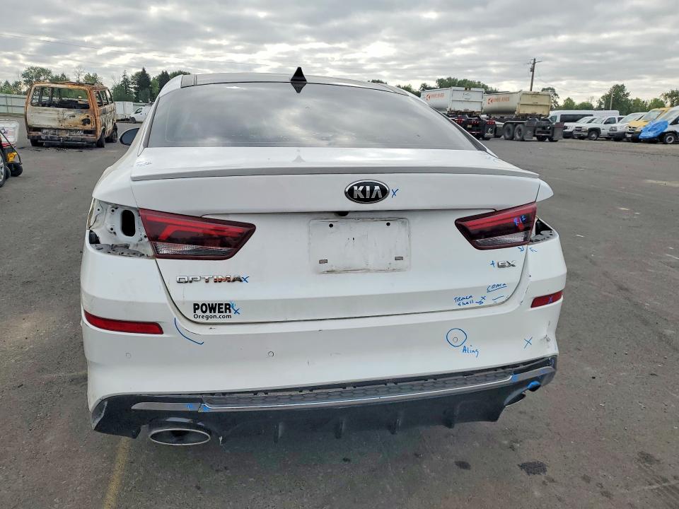 2019 Kia Optima მანქანა იყიდება აუქციონზე, vin: 5XXGU4L14KG356211, აუქციონის ნომერი: 52100626