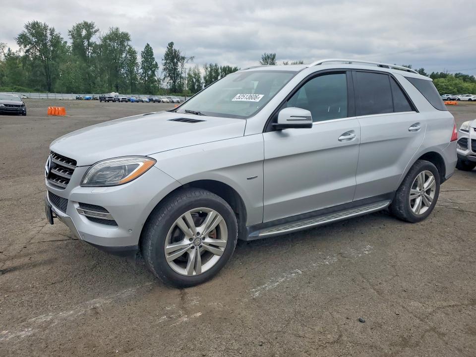 52513606 :رقم المزاد ، 4JGDA2EB1CA080259 vin ، 2012 Mercedes-benz Ml مزاد بيع
