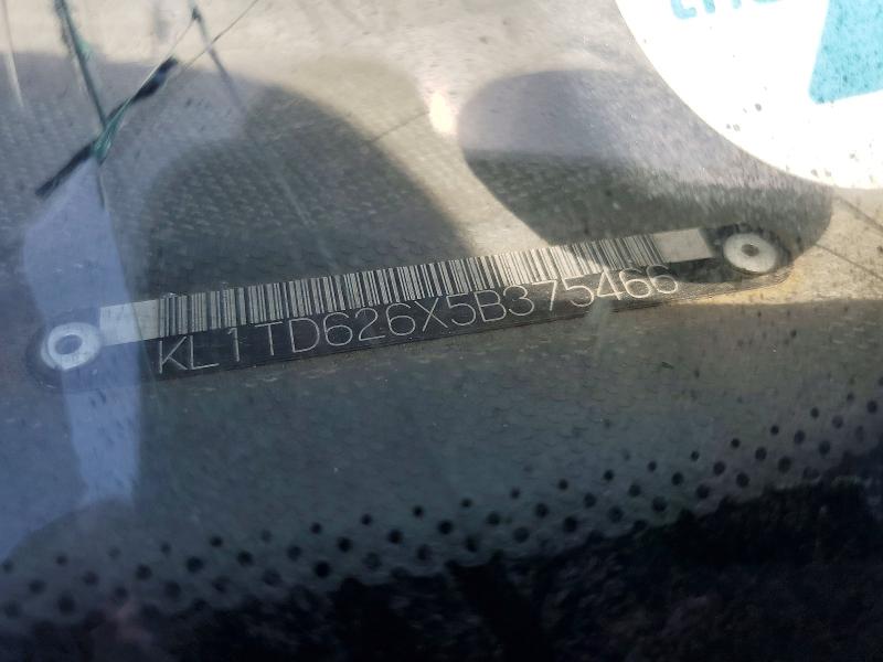 Продаж на аукціоні авто 2005 Chevrolet Aveo, vin: KL1TD626X5B375466, номер лоту: 53128296