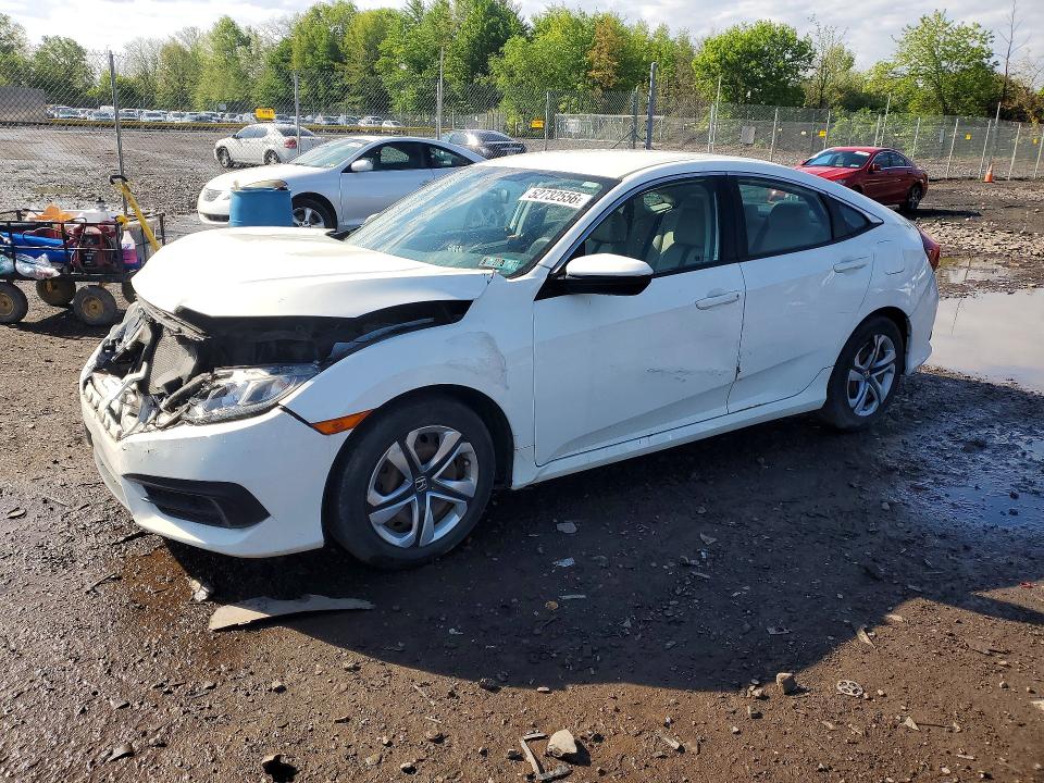 Продаж на аукціоні авто 2018 Honda Civic, vin: 19XFC2F5XJE202837, номер лоту: 52732556