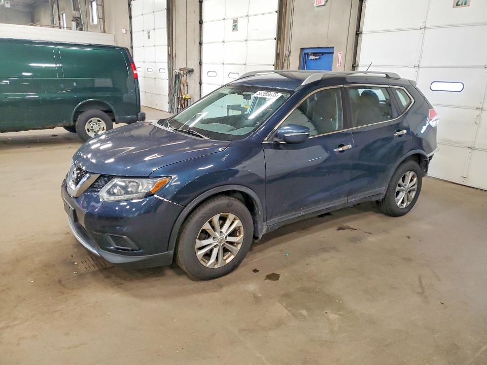 Auction sale of the 2015 Nissan Rogue, vin: KNMAT2MT9FP513937, lot number: 52556676