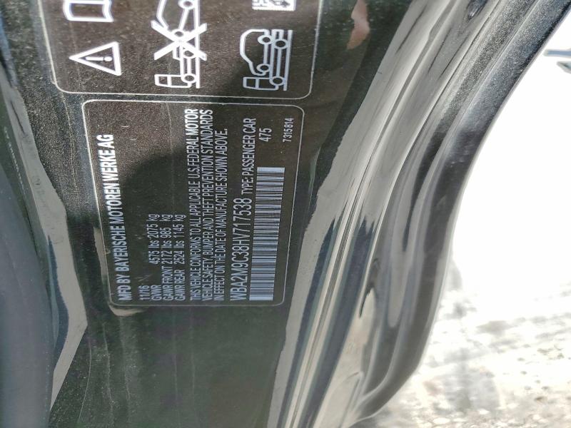 55574686 :رقم المزاد ، WBA2M9C38HV717538 vin ، 2017 Bmw 230xi مزاد بيع