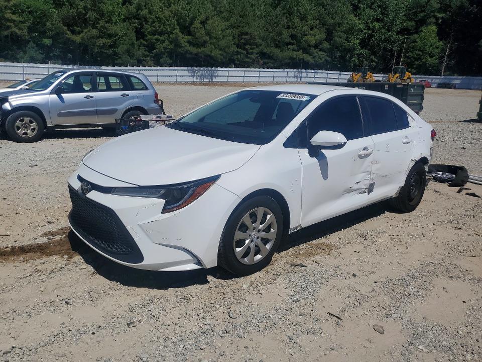 Auction sale of the 2020 Toyota Corolla, vin: JTDEPRAE0LJ003785, lot number: 53399086