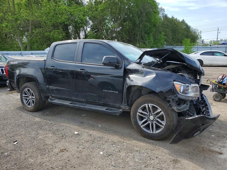 55241646 :رقم المزاد ، 1GCGTBEN4M1254168 vin ، 2021 Chevrolet Colorado مزاد بيع
