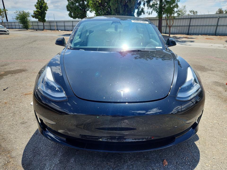 Продажа на аукционе авто 2023 Tesla Model 3, vin: 5YJ3E1EAXPF581783, номер лота: 55457126