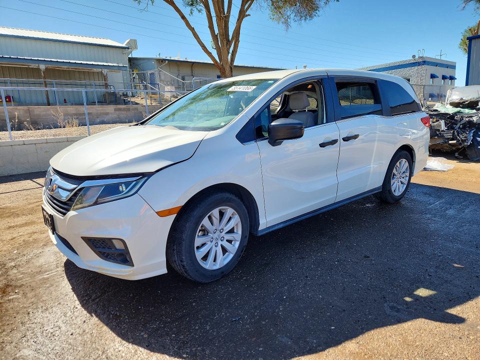 Auction sale of the 2018 Honda Odyssey, vin: 5FNRL6H22JB015836, lot number: 55141066