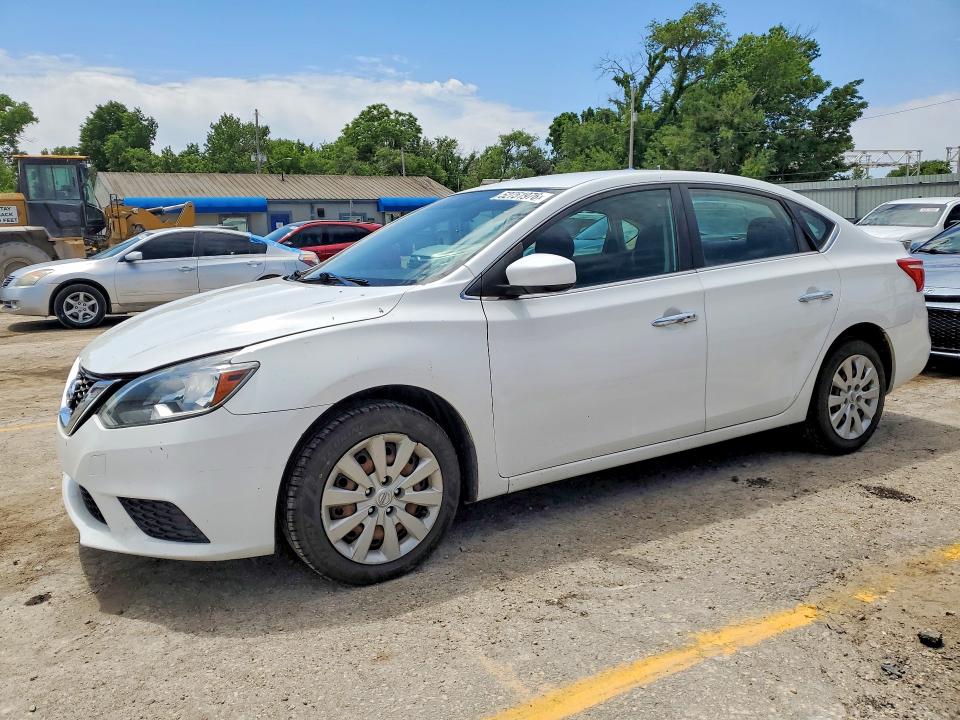 2017 Nissan Sentra მანქანა იყიდება აუქციონზე, vin: 3N1AB7AP9HL644908, აუქციონის ნომერი: 52751976