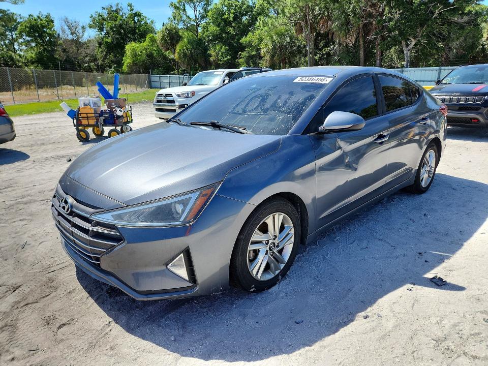 Продаж на аукціоні авто 2019 Hyundai Elantra, vin: 5NPD84LF6KH446547, номер лоту: 52386456