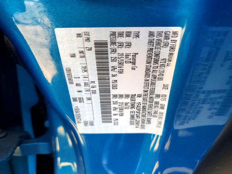 Продаж на аукціоні авто 2015 Ford Focus, vin: 1FADP3F24FL259014, номер лоту: 52519776