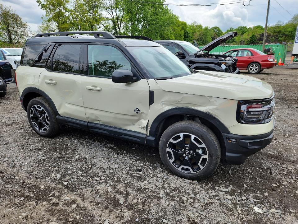 Auction sale of the 2024 Ford Bronco Sport, vin: 3FMCR9C67RRF62607, lot number: 53876246