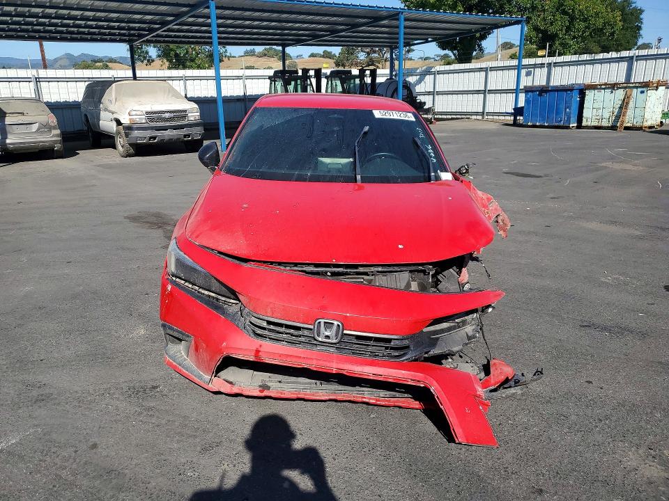 52971236 :رقم المزاد ، 2HGFE2F52NH599191 vin ، 2022 Honda Civic مزاد بيع