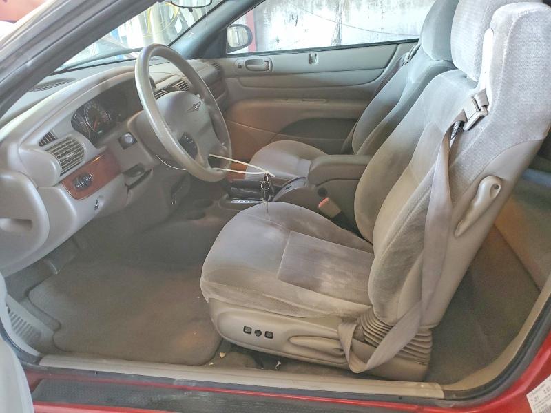 Продаж на аукціоні авто 2002 Chrysler Sebring, vin: 1C3EL45R32N183299, номер лоту: 54900556