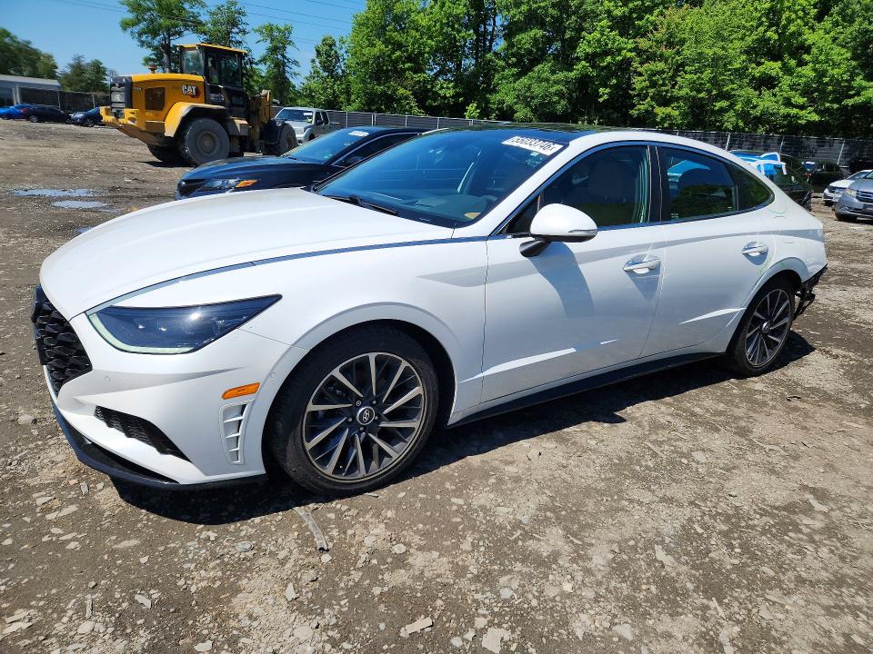 Продажа на аукционе авто 2021 Hyundai Sonata, vin: KMHL34J22MA156953, номер лота: 55033746