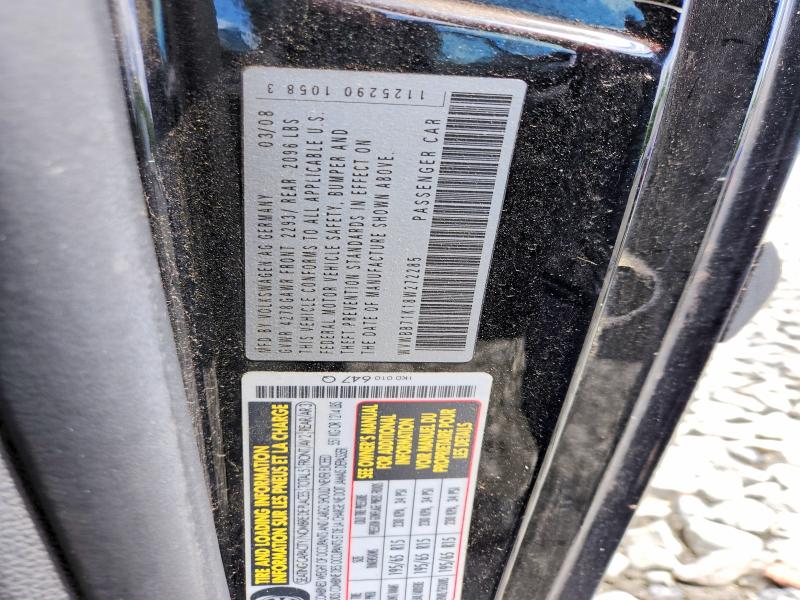 Продажа на аукционе авто 2008 Volkswagen Rabbit, vin: WVWBB71K18W272285, номер лота: 53603506