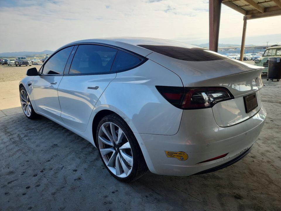 Aukcja sprzedaży 2022 Tesla Model 3, vin: 5YJ3E1EB0NF261619, numer aukcji: 52360936