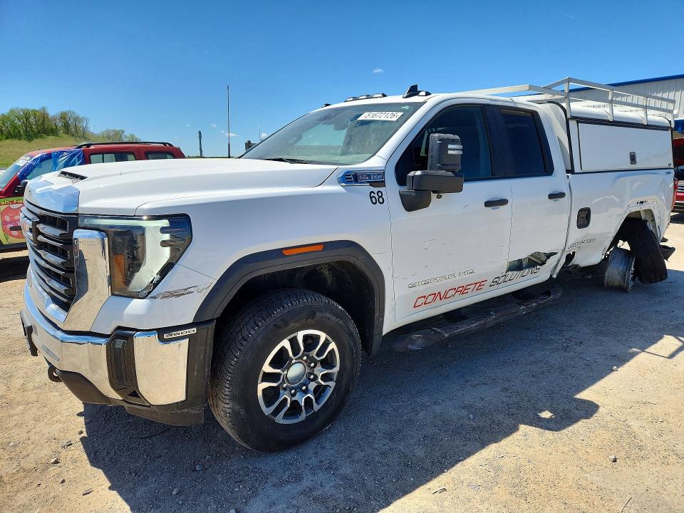 51672126 :رقم المزاد ، 1GT59SE72RF380336 vin ، 2024 Gmc Sierra3500 مزاد بيع