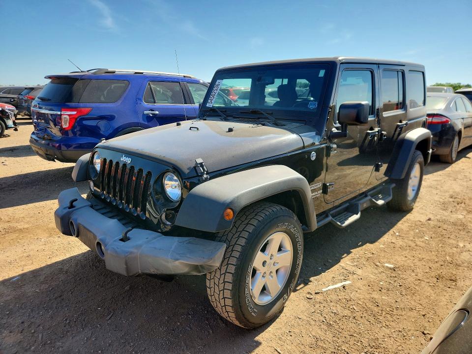 Продажа на аукционе авто 2016 Jeep Wrangler Unlimited, vin: 1C4BJWDG7GL116496, номер лота: 54502536