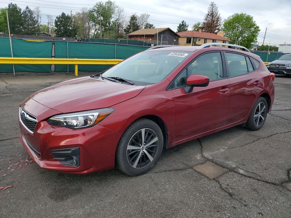 2019 Subaru Impreza მანქანა იყიდება აუქციონზე, vin: 4S3GTAD64K3758256, აუქციონის ნომერი: 52049566