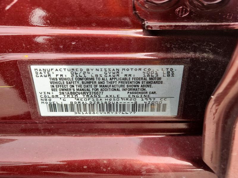 Продаж на аукціоні авто 2024 Nissan Sentra, vin: 3N1AB8CV4RY376677, номер лоту: 52849206