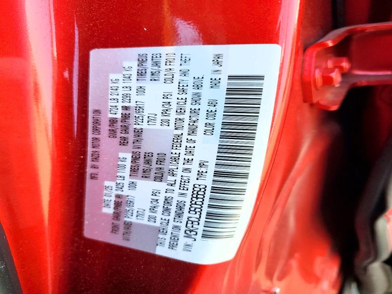 54428186 :رقم المزاد ، JM3KFBCL9S0636693 vin ، 2025 Mazda Cx-5 مزاد بيع